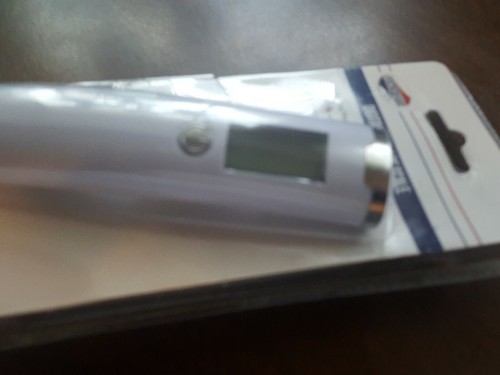 American Tourister White Electronic Digital Luggage Scale AT96 LCD @@@@@@@@@@@