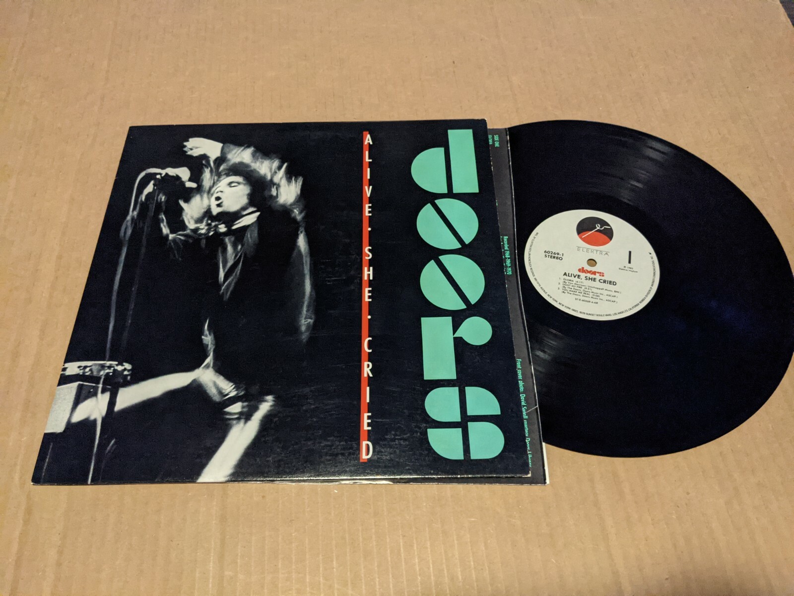The Doors / Alive, She Cried 日本盤LP The Doors – Alive, She Cried – Vinyl (LP, Album), 1983