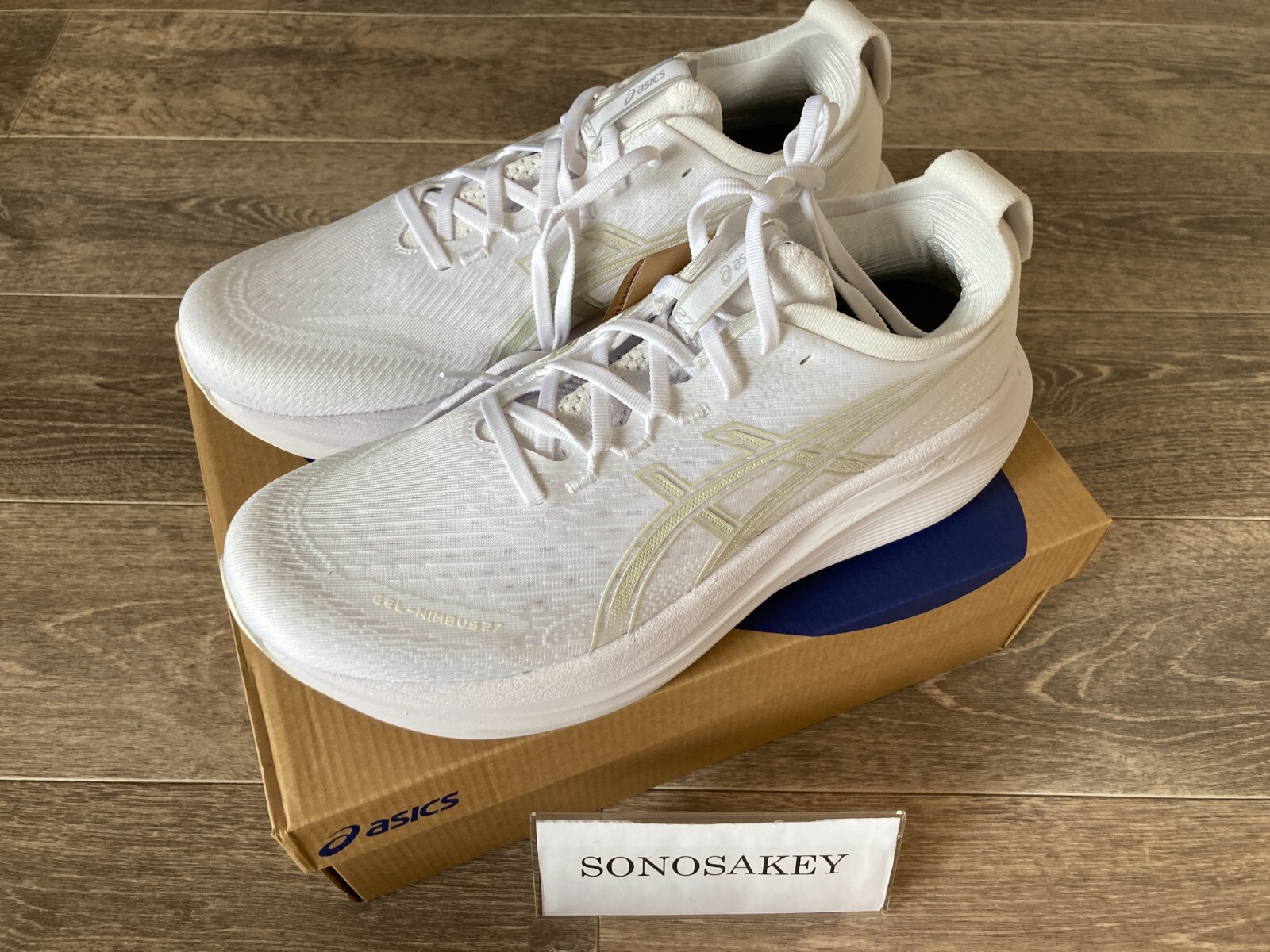 asics GEL-NIMBUS 27 ホワイト 23cm Asics Women's Gel-Nimbus 27 Running Shoes | TYLER'S