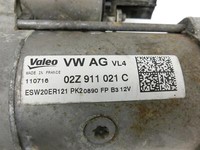 Skoda Rapid HN3 14-19 TDI 1,4 66KW Anlasser Starter Skoda Rapid HN3 14-19 03.02.2017 02Z911021C ESW20ER121... Vorschau 2