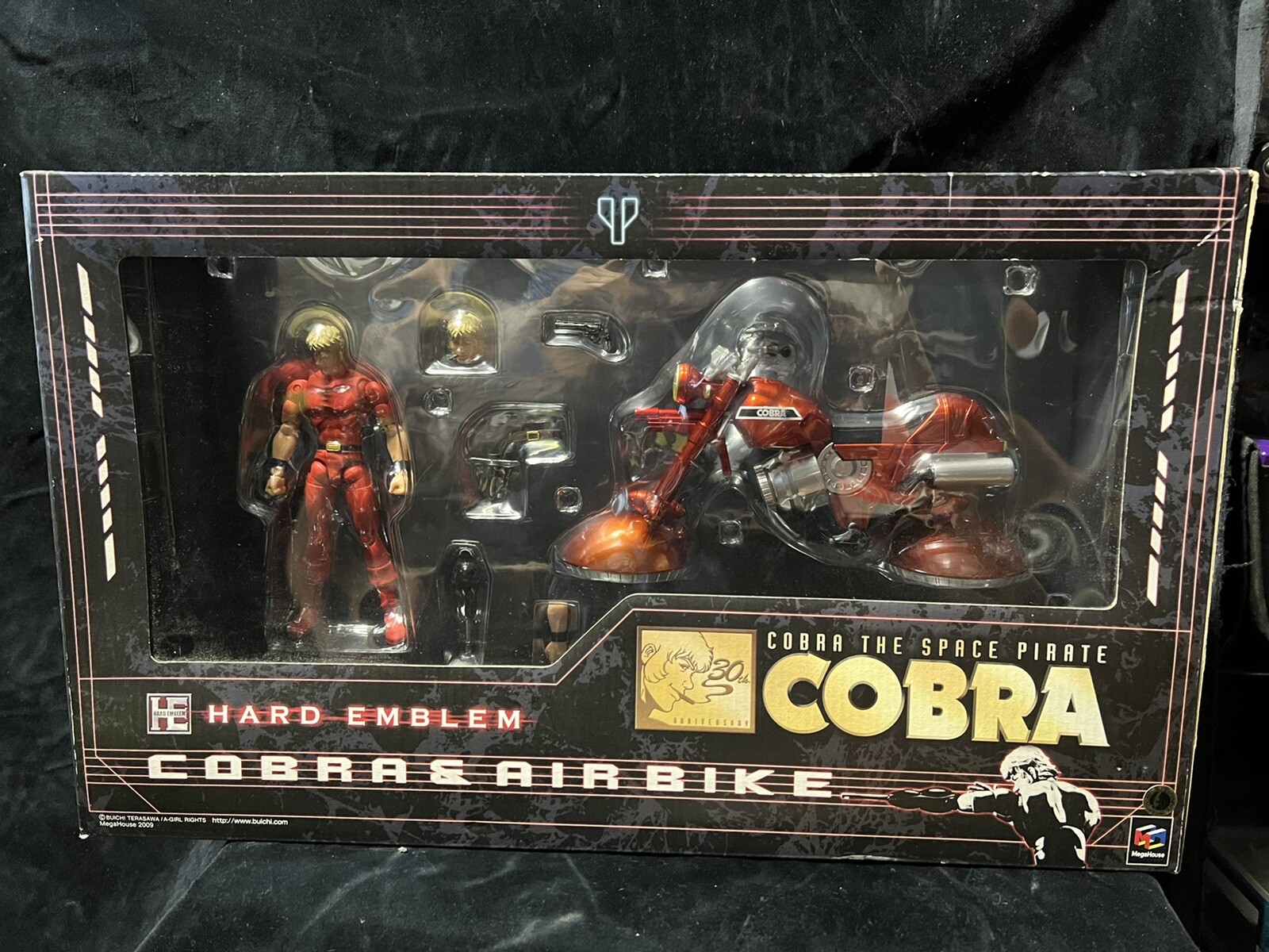 【メガハウス】 ハードエンブレム COBRA コブラ＆エアバイク ハードエンブレム 1/12 コブラ＆エアバイク（アクション