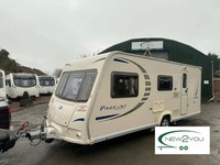 2010 Bailey Pageant Champagne 4 Berth Caravan END BATHROOM - STOCK S051