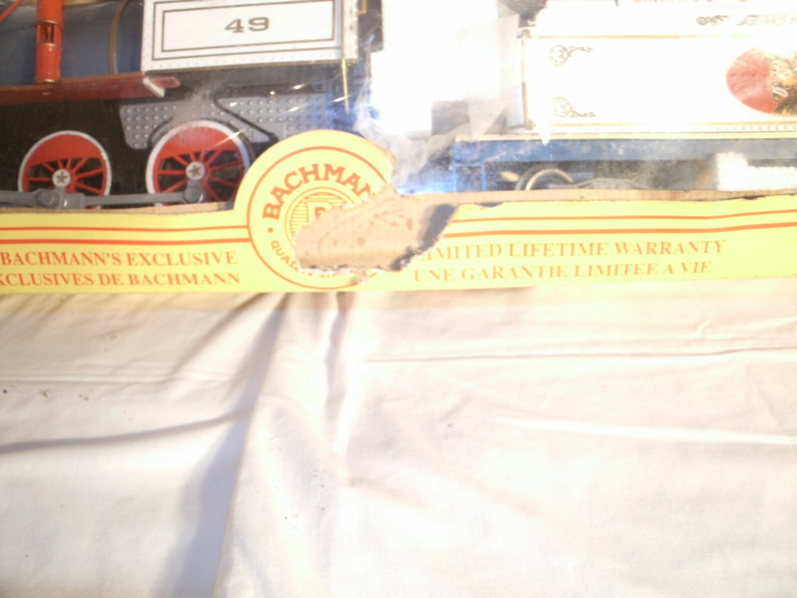 Vintage Bachmann Emmett Kelly Jr Ringmaster Circus G-Scale Train Set NIB