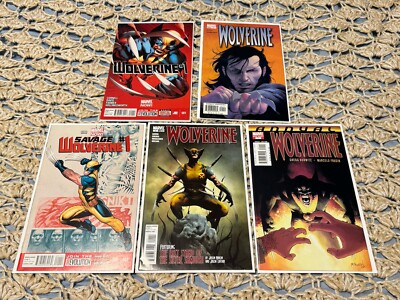 WOLVERINE #1 Set (2003 2010 2013 2014) Annual 1, Savage Aaron Rucka, High Grade