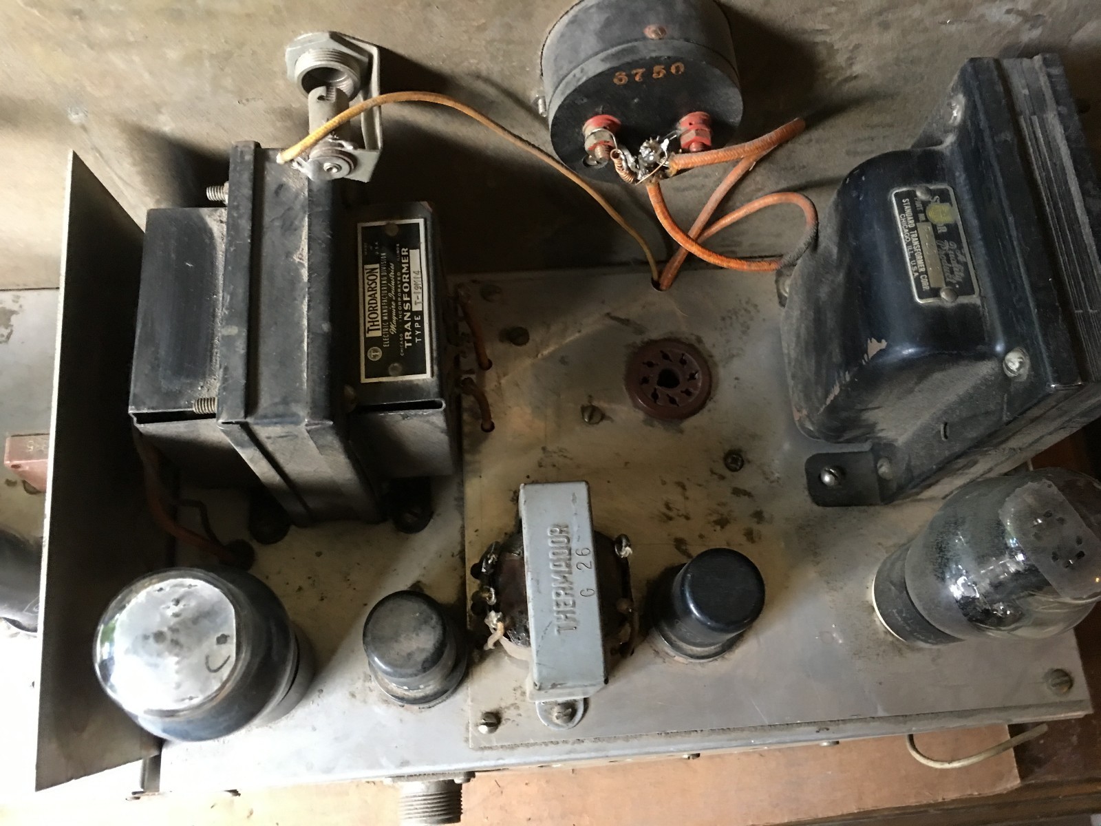 vintage ham radio  transmitter/receiver/power supply ?