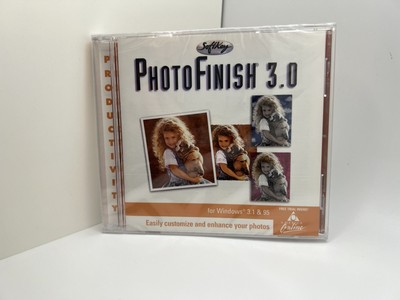The Learning Company PhotoFinish 3.0 New Sealed, S24-2