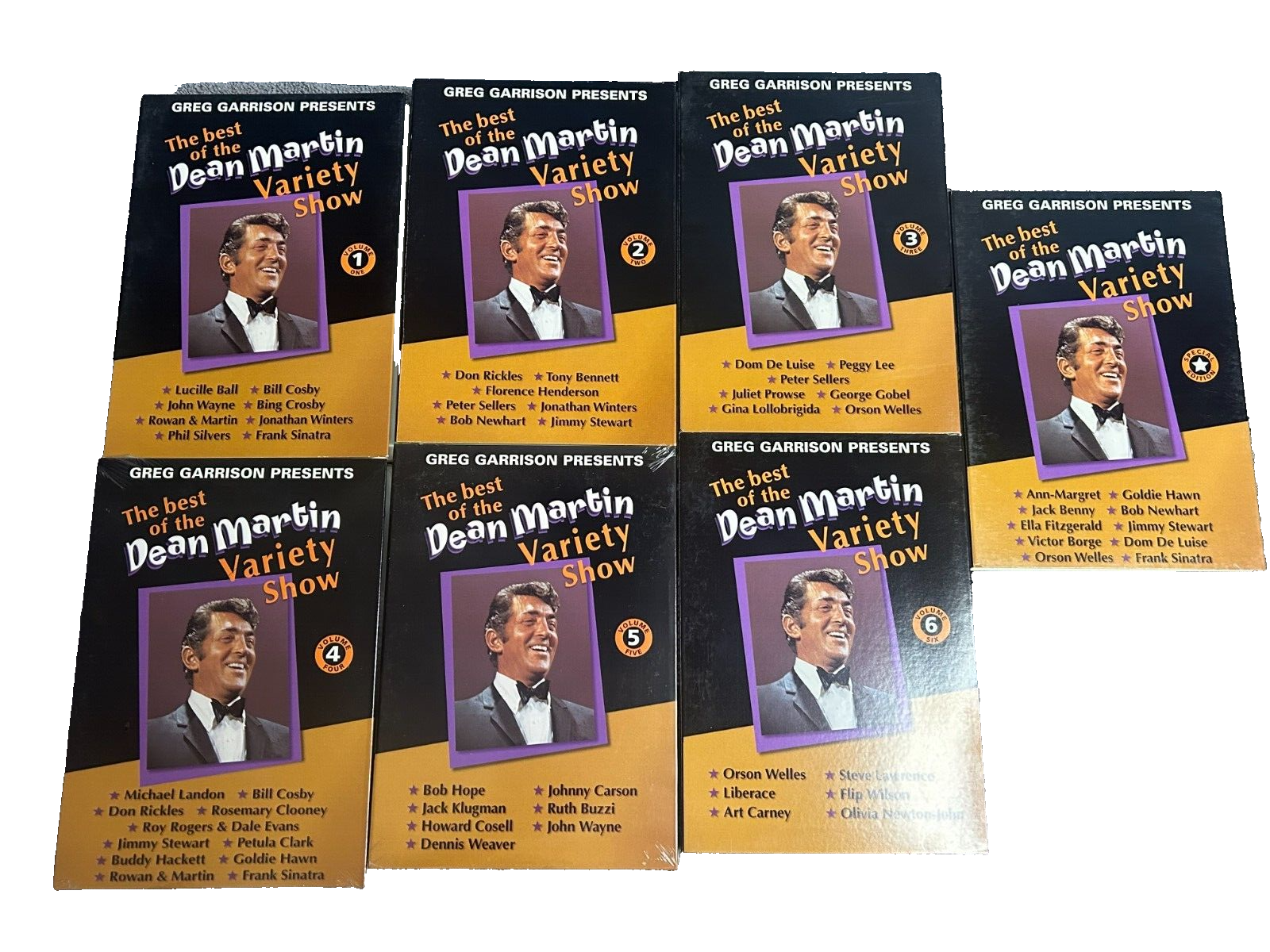 The Best of The Dean Martin Variety Show volumes 1,2,3,4,5,6