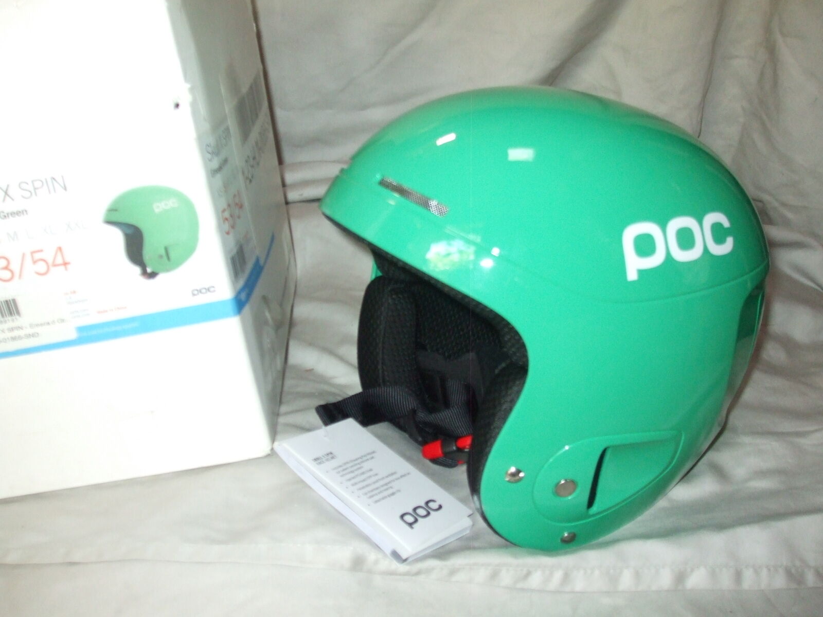 NEW - Poc Skull X-Spin, Emerald Green, S and XL NEW - Poc Skull X-Spin, Emerald Green, S and XL