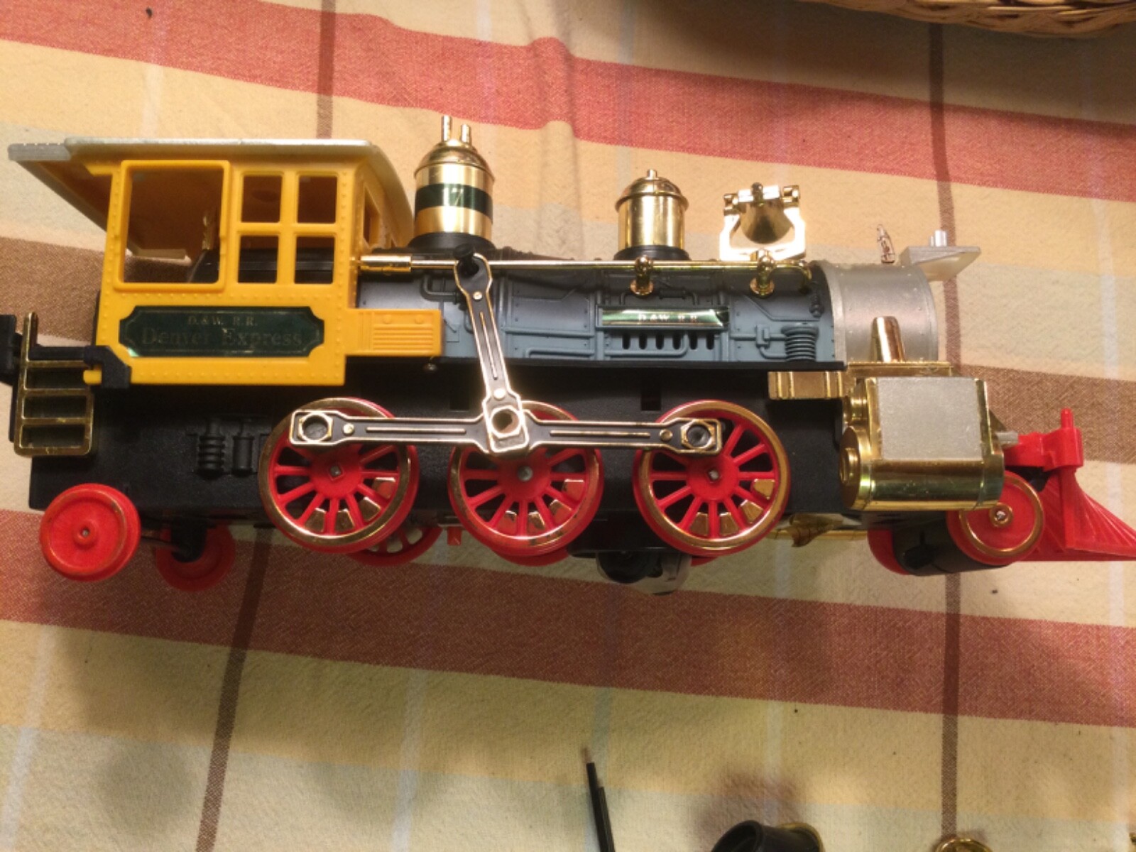 Vintage Denver Express Train Engine D&W R R Toy Locomotive for parts or repair | eBay Vintage Denver Express Train Engine D&W R R Toy Locomotive for parts or repair | eBay