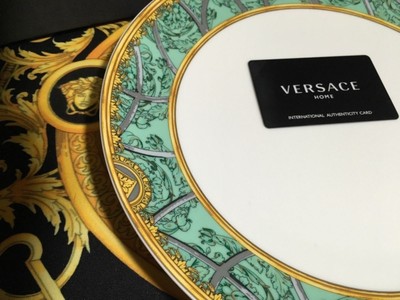 VERSACE Dinner PLATE Scala Palazzo 10.5