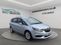 2017 Vauxhall Zafira Tourer 1.4i Turbo Design Euro 6 5dr MPV Petrol Manual