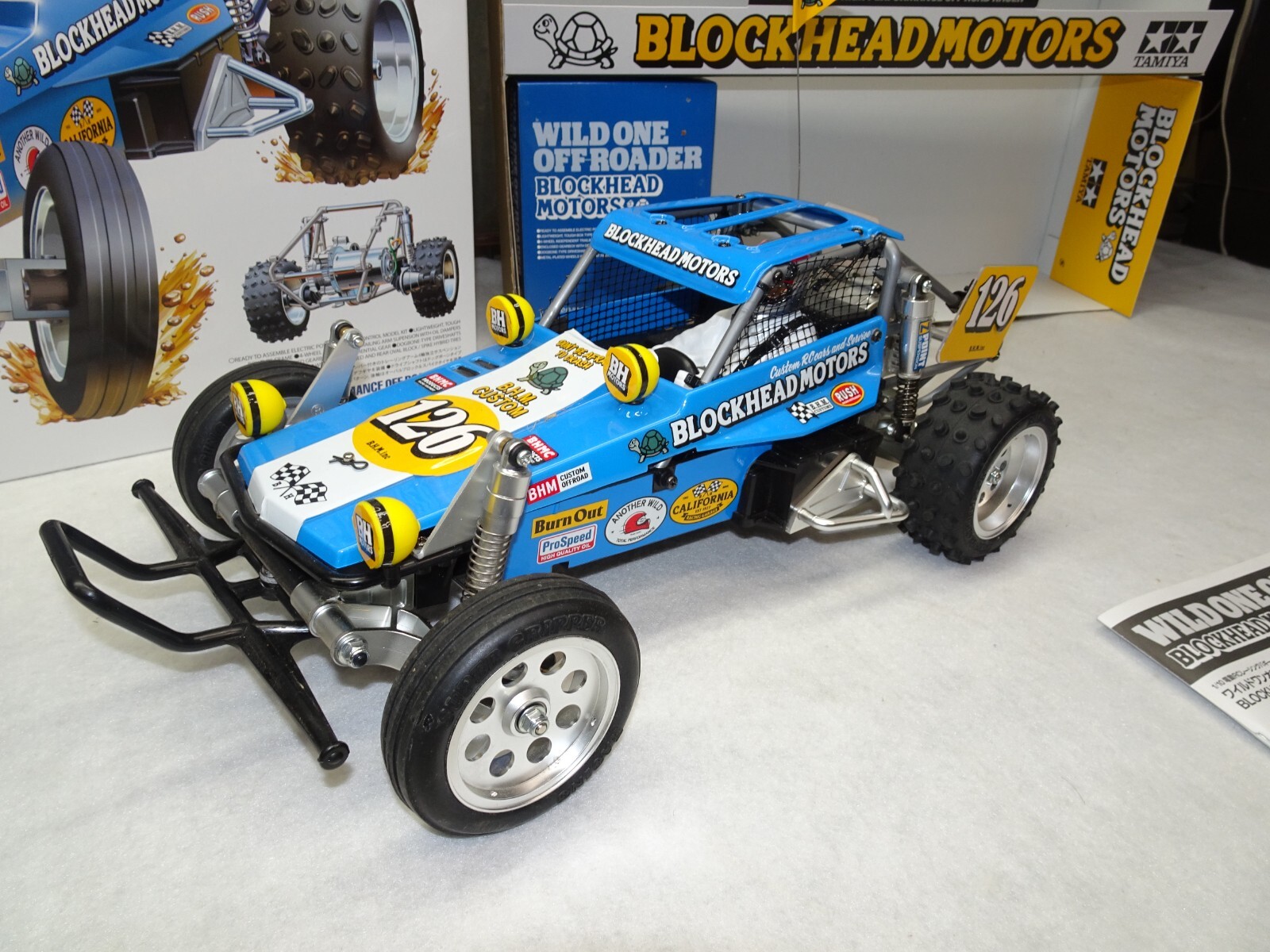 ホビーラジコン TAMIYA WILD ONE BLOCKHEAD MOTORS Tamiya Wild One Off-Roader Blockhead Motors 1/10 Off-Road