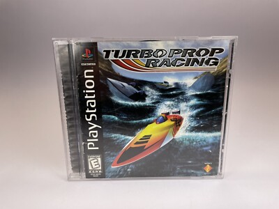 Turbo Prop Racing (Sony PlayStation 1 PS1, 1998) Complete CIB Tested
