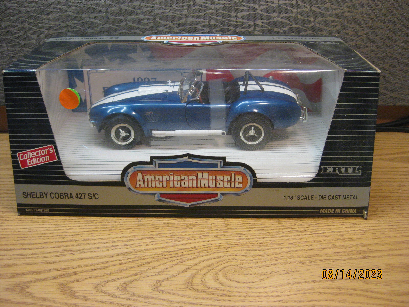 ertl1/18 1965シェルビーコブラ未開封品American muscle American Muscle Body Shop 1/18 1965 Shelby Cobra The Fast