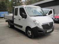 Vauxhall Movano R3500 L3 H1 Crew Cab Tipper