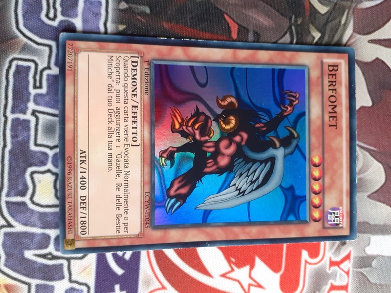 Berfomet Lcyw It045 Super Rare Italienne (Lcyw Fr045)