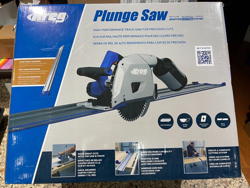 NEW!! Kreg ACS-SAW Adaptive Cutting System Plunge Saw