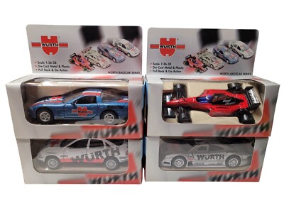 Wurth Racecar Series 1:36-38 F1 Handcleaner NIB Diecast HHS-2000 Rost Off Rubber