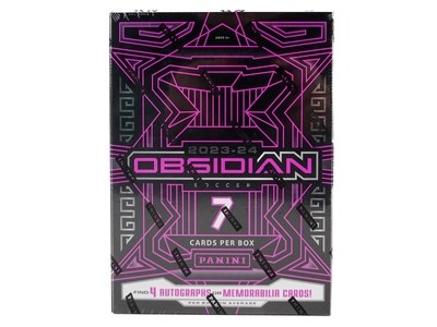 2023/24 PANINI OBSIDIAN SOCCER HOBBY BOX