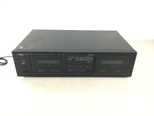 YAMAHA KX-W282 Natural Sound Double Cassette Deck WORKING | eBay YAMAHA KX-W282 Natural Sound Double Cassette Deck WORKING | eBay