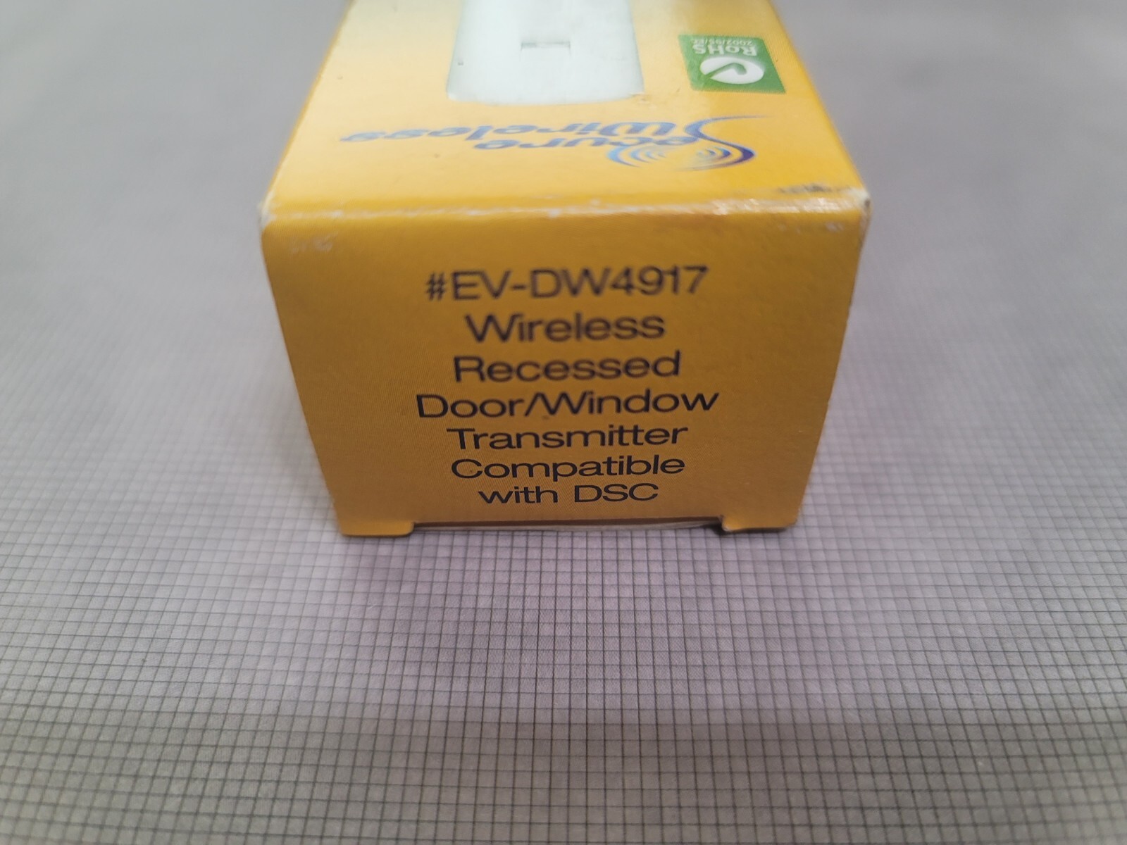 DSC EV-DW4917 Wireless Recessed Door/Window Sensor Secure Wireless 433 MHz