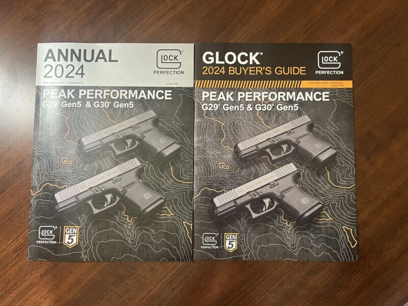 GLOCK 2024 Annual Magazine & Buyers Guide Catalog SHOT SHOW 2024