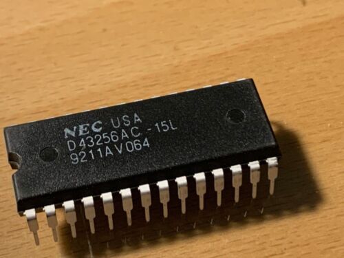  D43256AC-15L - NEC IC - Parallel Electrically-Erasable PROM (EEPROM), DIP-28 