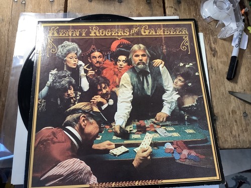Vintage Kenny Rogers The Gambler LP Vinyl UA-LA934-H With