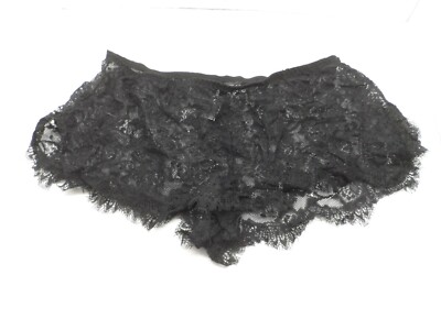 Adore Me Women's Risque Lace Panty 63346 Black Size Small