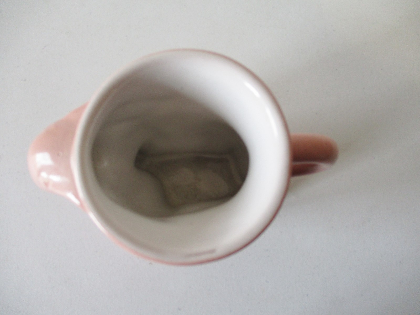 1977 Frankoma Democratic Political Donkey Mug Pink Carter Mondale