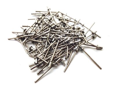 (100 Pack) Stanley 82068 Stainless Pop Rivets 3.2mm x 8mm (1/8'' x 5/16'')
