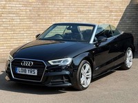 2018 Audi A3 1.5 A3 S Line TFSI 2dr Convertible Petrol Manual