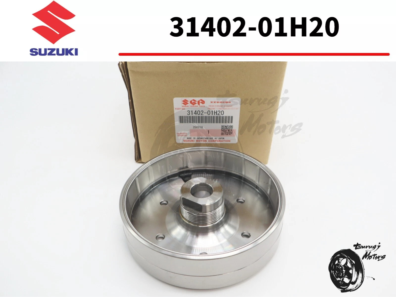 prd-222 SUZUKI Genuine GSX-R 600 750 Flywheel Rotor 31402-01H20 OEM