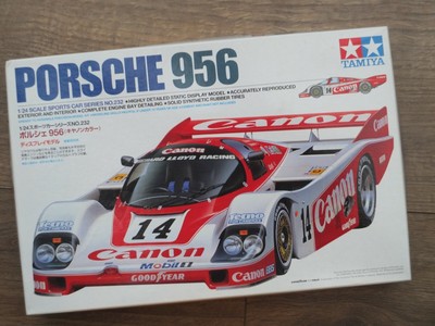 Tamiya 24232 Canon Porsche 956 Le Mans- 1/24 Scale Model Kit Rare