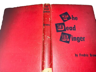 Rare 1st Edition Of The Dead Ringer By Frederic Brown - Mystery And Science  A