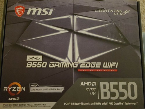 Купить Материнская плата msi mpg b550 gaming edge wifi в интернет ...