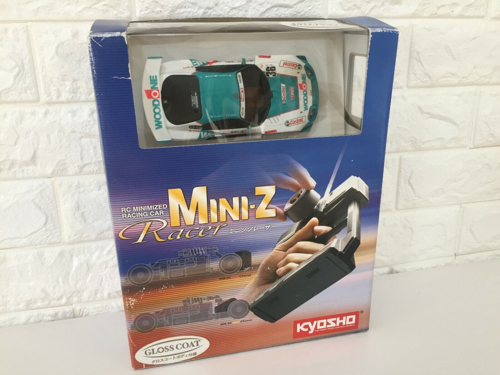 OLD Super Rare Kyosho MINI-Z Racer readyset WOODONE TOM'S OLD Super Rare Kyosho MINI-Z Racer readyset WOODONE TOM'S