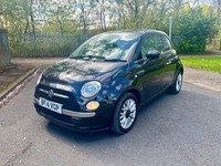 2014 Fiat 500 1.2 Lounge 3dr [Start Stop] HATCHBACK Petrol Manual
