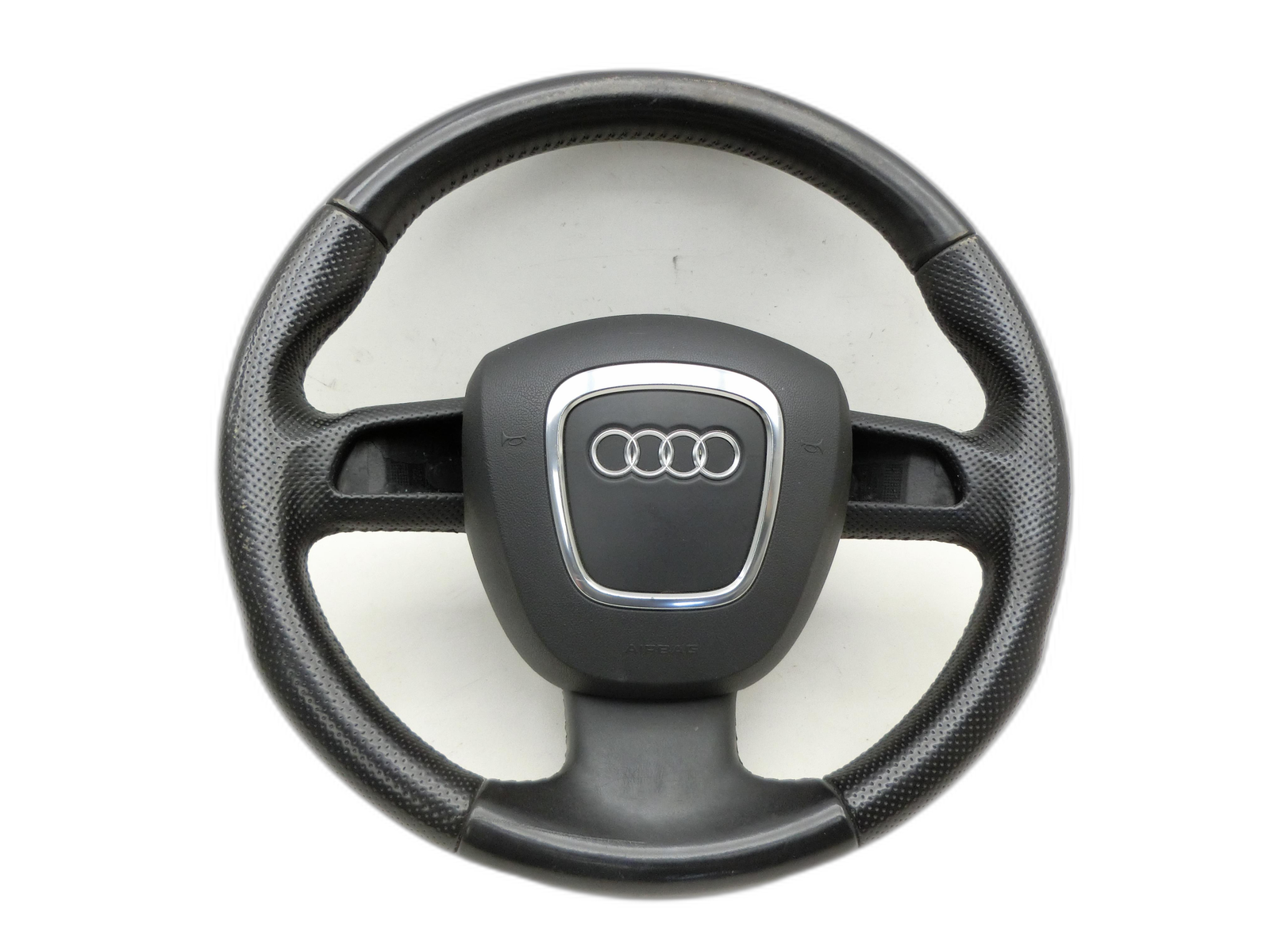 Sports Steering Wheel Airbagsteering Soul Black for Audi A3 8P qu 08-13 - Bild 1