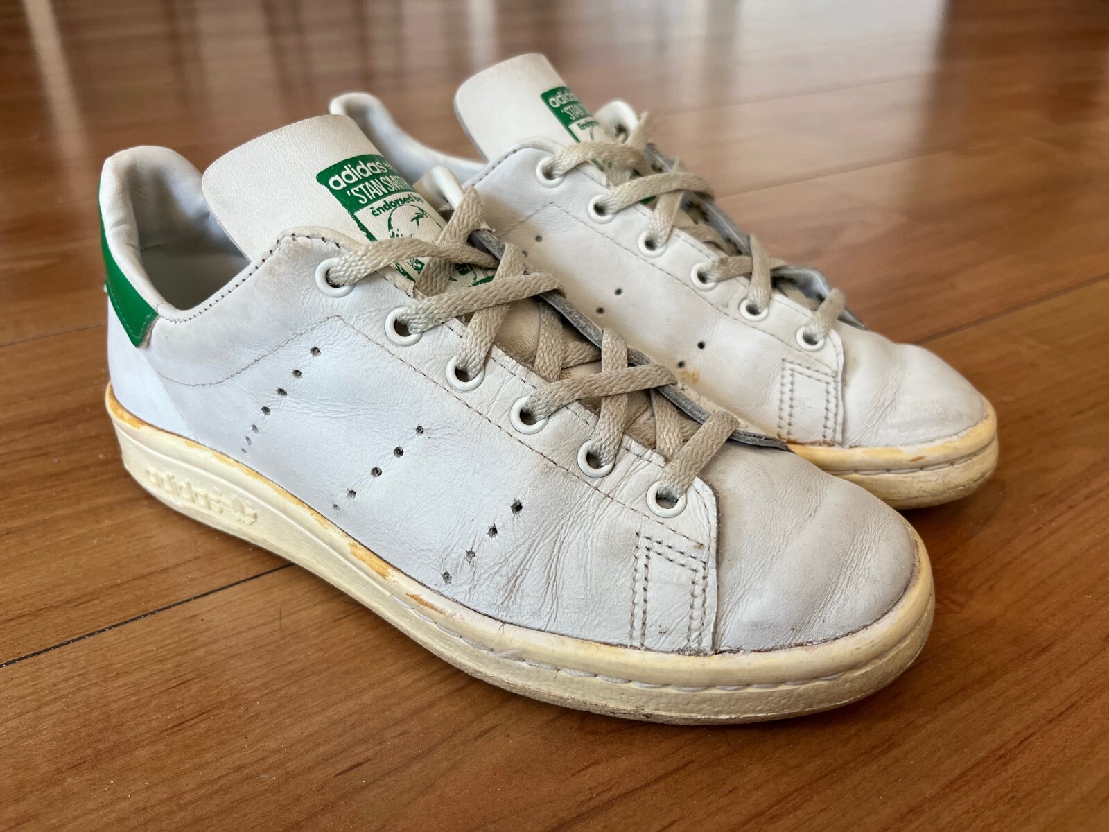 Vintage 80s Adidas Stan Smith - Made in France sneakers size Vintage 80s Adidas Stan Smith - Made in France sneakers size