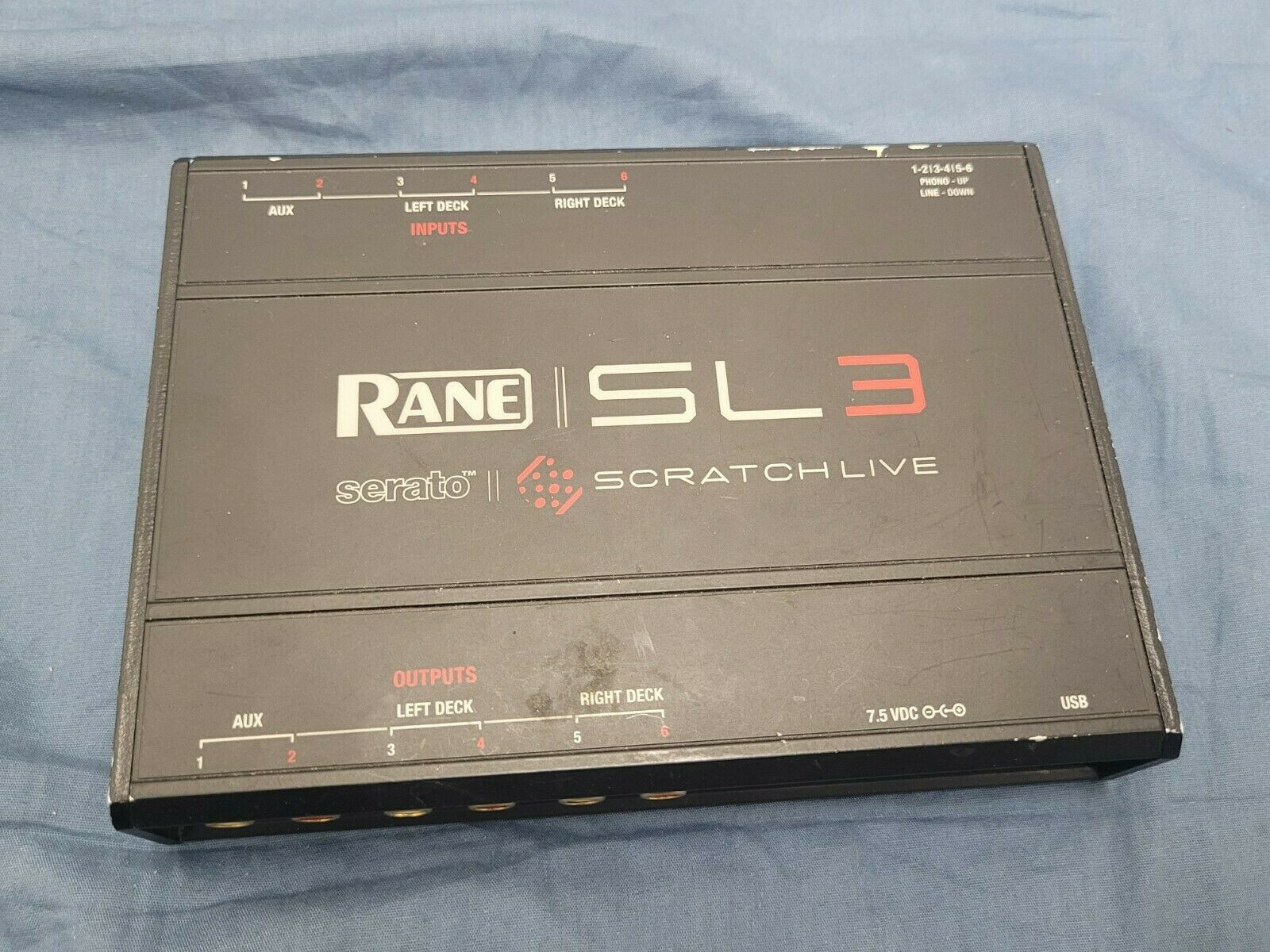 Rane SL3 Scratch Live Serato DJ interface Rane SL3 Scratch Live Serato DJ interface