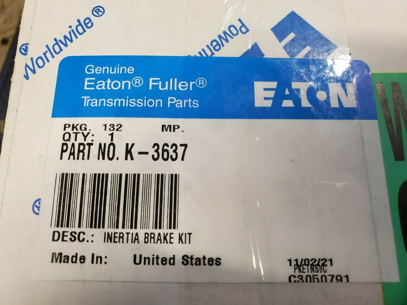 FULLER K3637CL - KIT-INERTIA BRAKE NEW IN BOX