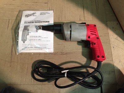 New Milwaukee 6750-1 Screwshooter Drill Drywall Variable Speed Reversing NOS