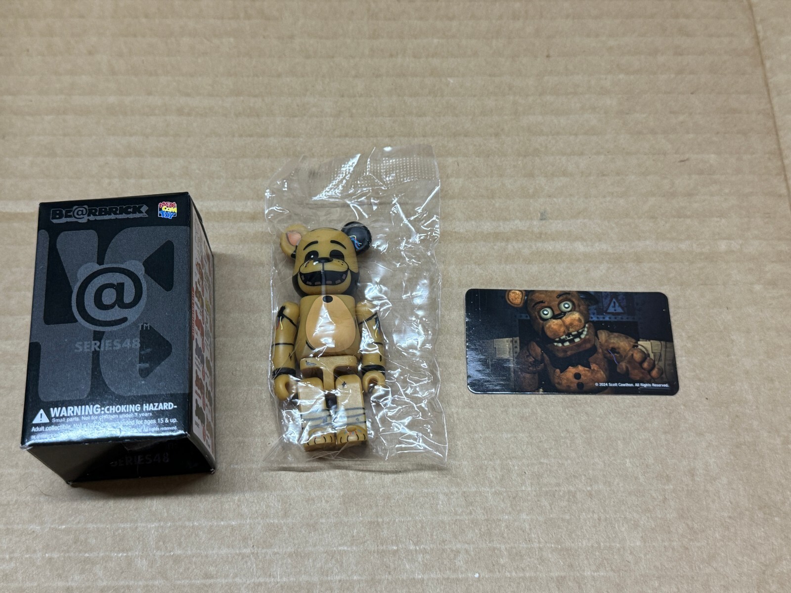 Medicom Bearbrick 100% Be@rbrick series 48 Horror Five Medicom Bearbrick 100% Be@rbrick series 48 Horror Five