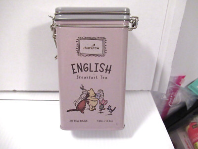 Charbrew Winnie The Pooh English Breakfast Tea NEW 60 Bags in Tin