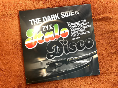 LP The Dark Side Of Italo Disco V/A Various Artists Vinyl Kirlian Camera synth !