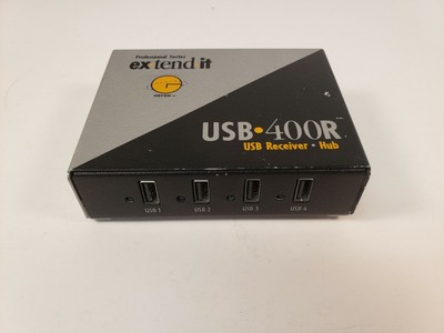 Gefen USB 400R Ex-Tend-It USB Hub Receiver Box ONLY Tested Working