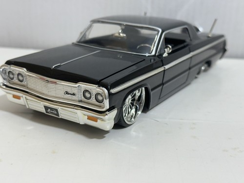 Jada 1964 Chevrolet Impala ミニカーよし JADA BTK 1964 CHEVY IMPALA BLACK 1:24 DIECAST MODEL CAR NEW