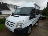 2 berth 3 belt Auto-Sleeper Duetto rear washroom and kitchen for sale