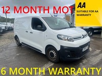 2019 Citroen Dispatch 1000 1.5 BlueHDi 100 Van Enterprise PANEL VAN Diesel Manua